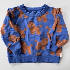 TINYCOTTONS TODDLERS KIDS POODLE SWEATSHIRT